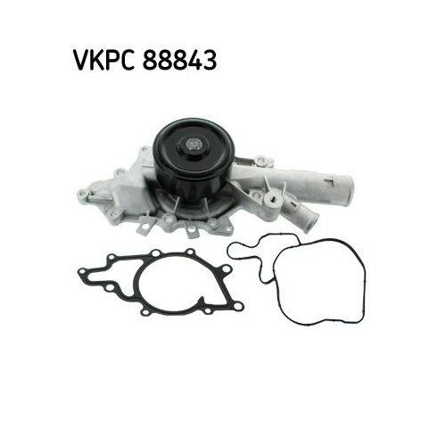 1 Water Pump, engine cooling SKF VKPC 88843 MERCEDES-BENZ