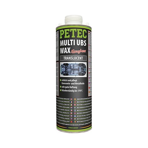 Unterbodenschutz PETEC 73410 Multi UBS Wax Saugdose, translucent 1l