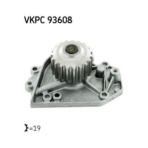 Wasserpumpe, Motorkühlung SKF VKPC 93608 HONDA