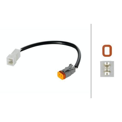1 Cable Adapter, electro set HELLA 8KB 990 299-361 KUBOTA