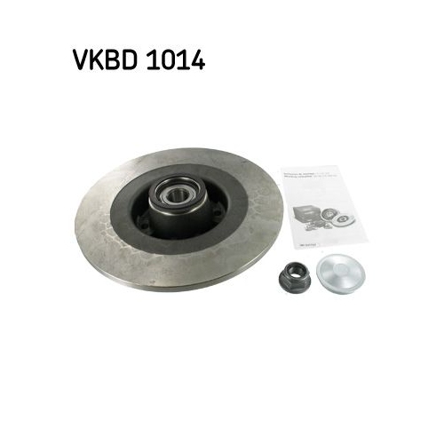 1 Brake Disc SKF VKBD 1014 RENAULT