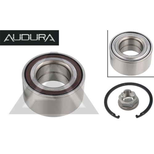 1 wheel bearing set AUDURA suitable for RENAULT DACIA AR11316