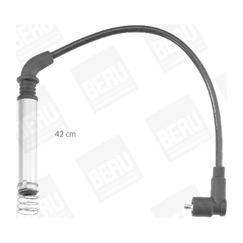 2 Ignition Cable BERU by DRiV R423 POWER CABLE FORD