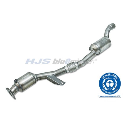 1 Catalytic Converter HJS 96 11 4168 with the ecolabel "Blue Angel" AUDI