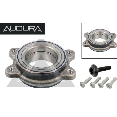 1 wheel bearing set AUDURA suitable for AUDI PORSCHE VW VAG AR11122