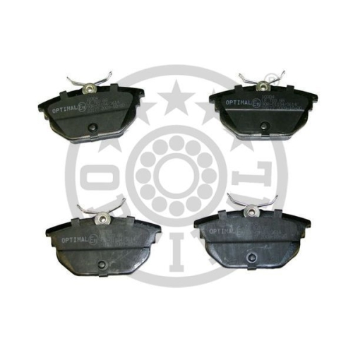 4 Brake Pad Set, disc brake OPTIMAL BP-10304 ALFA ROMEO FIAT LANCIA