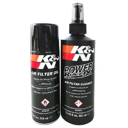 1 Cleaner/Thinner K&N Filters 99-5000EU Recharger Kit - Aerosol Oil & Cleaner