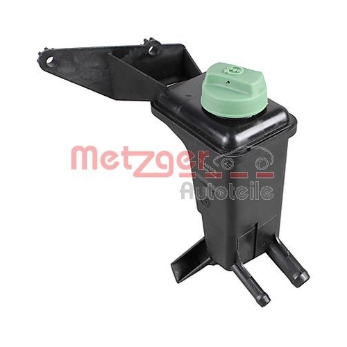 1 Equalising reservoir, hydraulic oil (power steering) METZGER 2140318 SKODA VW