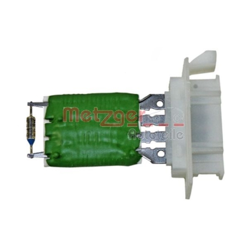 1 Resistor, interior blower METZGER 0917320 OE-part MINI