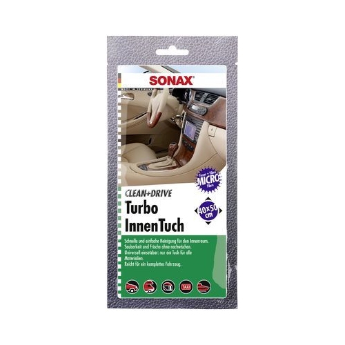 24 Cleaning Cloth SONAX 04130000 Clean & Drive turbo interior cloth