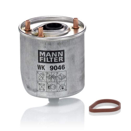 1 Fuel Filter MANN-FILTER WK 9046 z FORD MAZDA VOLVO