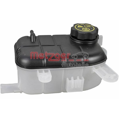1 Expansion Tank, coolant METZGER 2140319 OPEL VAUXHALL CHEVROLET GENERAL MOTORS