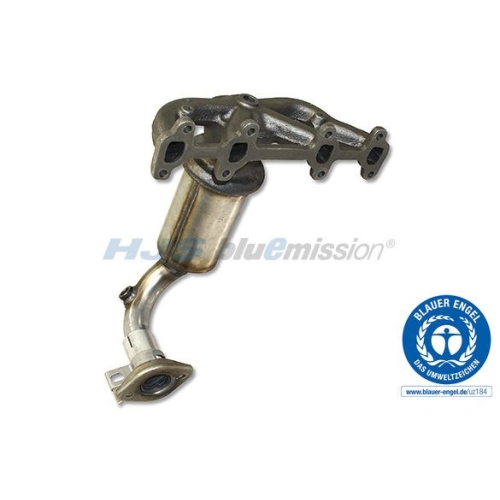 1 Catalytic Converter HJS 96 15 3059 with the ecolabel "Blue Angel" FORD