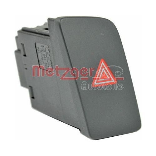 1 Hazard Warning Light Switch METZGER 0916287 OE-part VAG
