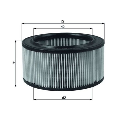 1 Air Filter MAHLE LX 260 FORD GMC VOLVO