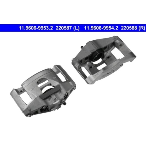 1 Brake Caliper ATE 11.9606-9953.2