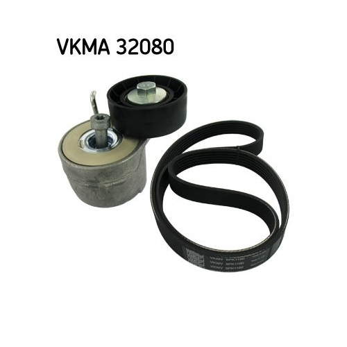 1 V-Ribbed Belt Set SKF VKMA 32080 ALFA ROMEO AUDI DAIHATSU FIAT FORD LANCIA VW