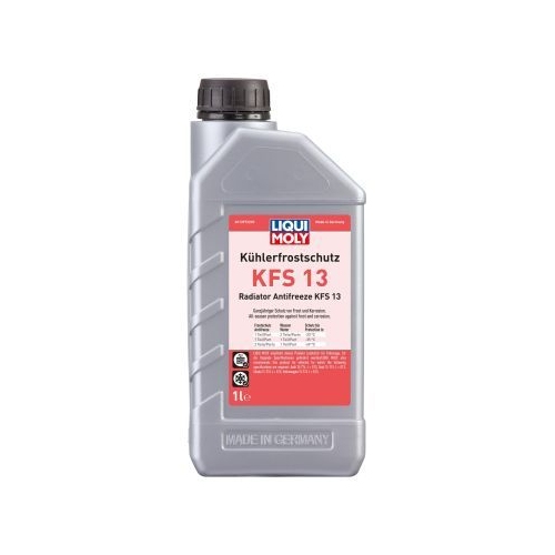 6 Antifreeze LIQUI MOLY 21139 Radiator Antifreeze KFS 13