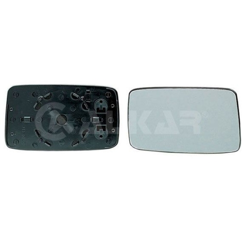 1 Mirror Glass, exterior mirror ALKAR 6402125 SEAT VW