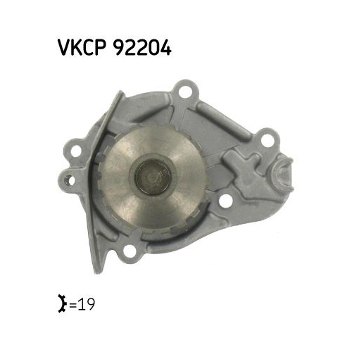 Wasserpumpe, Motorkühlung SKF VKPC 92204 NISSAN