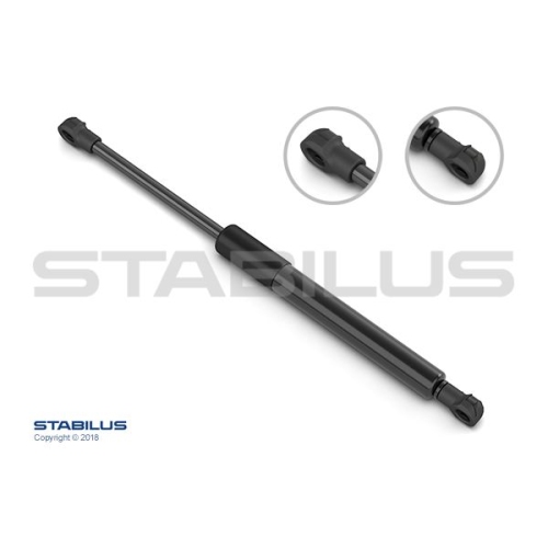 1 Gas Spring, boot-/cargo area STABILUS 505741 // LIFT-O-MAT® PEUGEOT