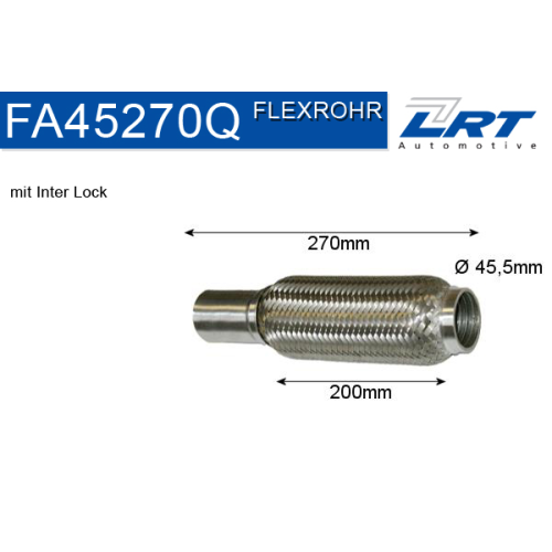 1 Flexible Pipe, exhaust system LRT FA45270Q
