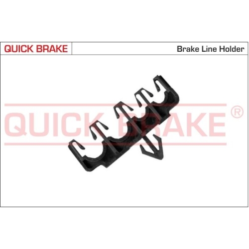 1 Holder, brake line QUICK BRAKE WD