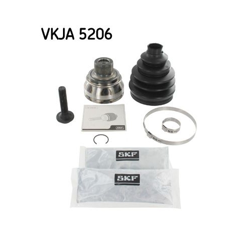 1 Joint Kit, drive shaft SKF VKJA 5206 AUDI VW