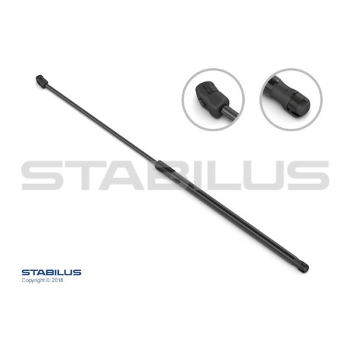 1 Gas Spring, boot-/cargo area STABILUS 607086 // LIFT-O-MAT® FORD