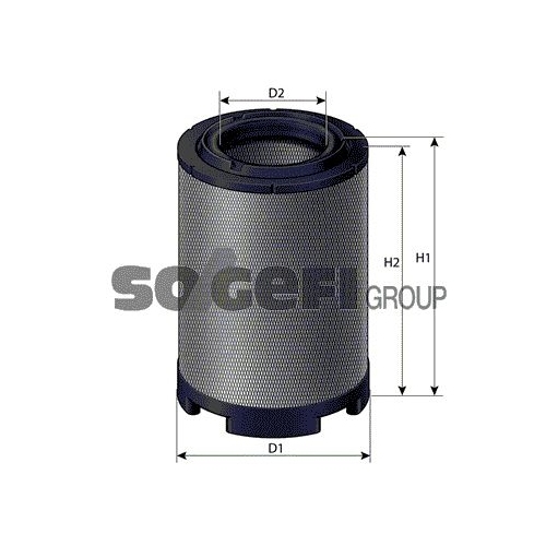 1 Air Filter SogefiPro FLI6961 SAAB