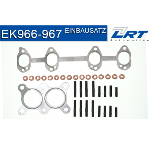1 Mounting Kit, exhaust manifold LRT EK966-967 AUDI SEAT SKODA VW