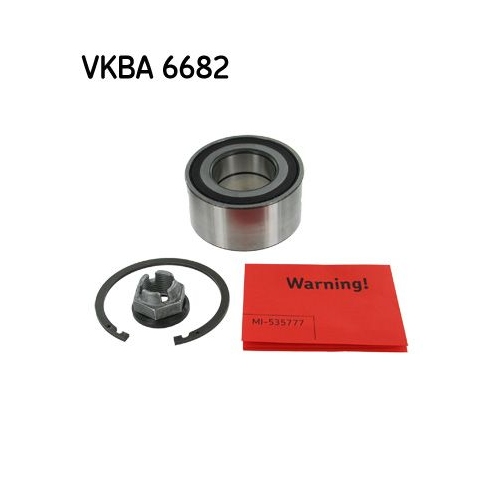 1 Wheel Bearing Kit SKF VKBA 6682 RENAULT DACIA