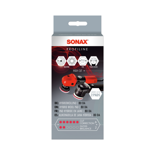 Aufsatz, Poliermaschine SONAX 04940410 HybridWollPad