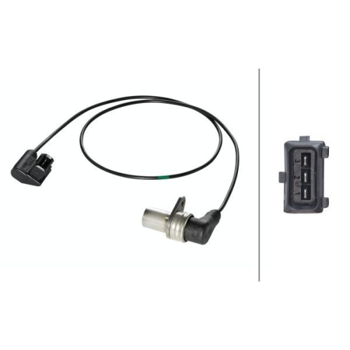 1 Sensor, crankshaft pulse HELLA 6PU 009 110-591 BMW