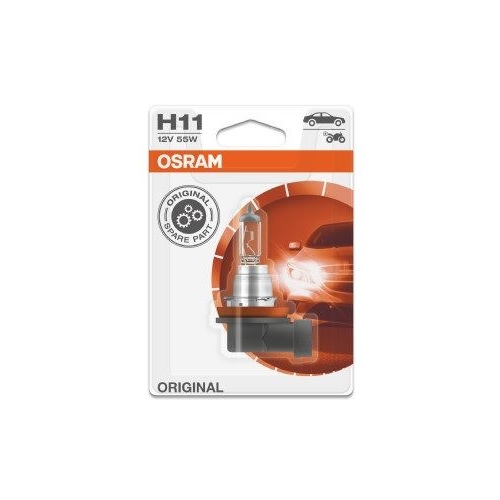 Incandescent lightbulb OSRAM H11 55W / 12V Socket Version: PGJ19-2 (64211-01B)