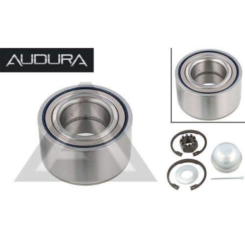 1 wheel bearing set AUDURA suitable for OPEL AR11178