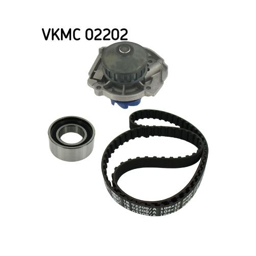 1 Water Pump & Timing Belt Kit SKF VKMC 02202 CITROËN FIAT LANCIA PEUGEOT
