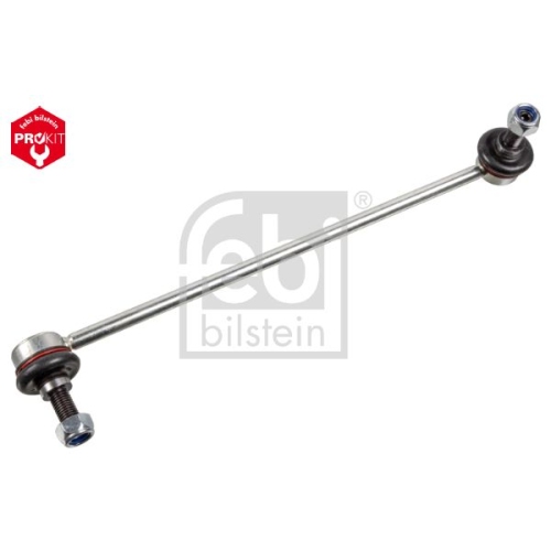 1 Link/Coupling Rod, stabiliser bar FEBI BILSTEIN 24122 ProKit AUDI SEAT SKODA