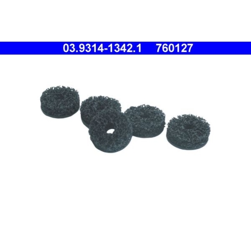 1 Cleaning Disc, wheel hub cleaning set ATE 03.9314-1342.1