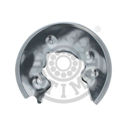 1 Splash Panel, brake disc OPTIMAL BSP-1021R AUDI VW