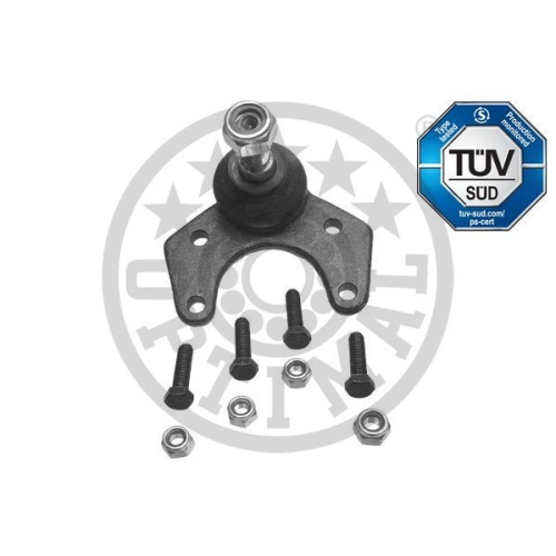 1 Ball Joint OPTIMAL G3-028 TÜV certified RENAULT