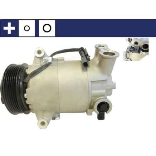 1 Compressor, air conditioning MAHLE ACP 180 000S BEHR OPEL VAUXHALL CHEVROLET