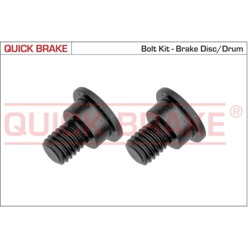2 Screw Set, brake disc QUICK BRAKE 11662K BMW MINI LAND ROVER