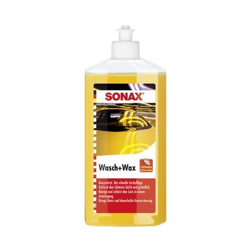 6 Conservation Wax SONAX 03132000 Wash+wax