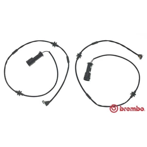 2 Warning Contact, brake pad wear BREMBO A 00 308 PRIME LINE OPEL