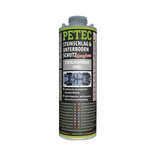 1 Underseal PETEC 73310 OVER PAINTABLE STONE CHIP & UNDERBODY PROTECTION, GREY