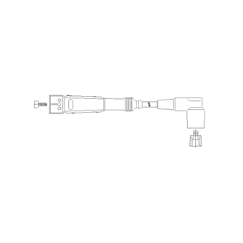 1 Ignition Cable BREMI 157/85
