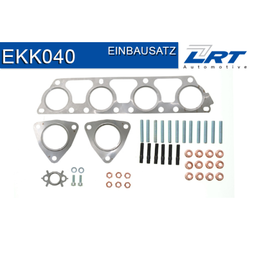 1 Mounting Kit, exhaust manifold LRT EKK040 AUDI SEAT SKODA VW