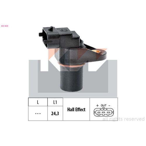 Sensor, Nockenwellenposition KW 453 459 Made in Italy - OE Equivalent CHRYSLER