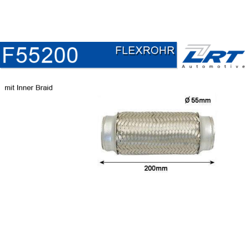 Flexrohr, Abgasanlage LRT F55200 OPEL GENERAL MOTORS